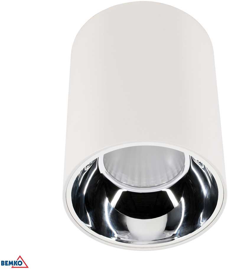 Lubinis šviestuvas Bemko 20W LED paviršinis šviestuvas MAFED, juodas, 3000K, IP44/IP20