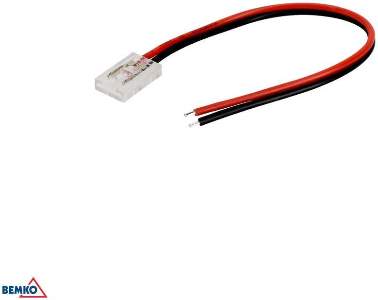 Bemko LED juostos jungtis 1-SIDE 8mm COB 15cm