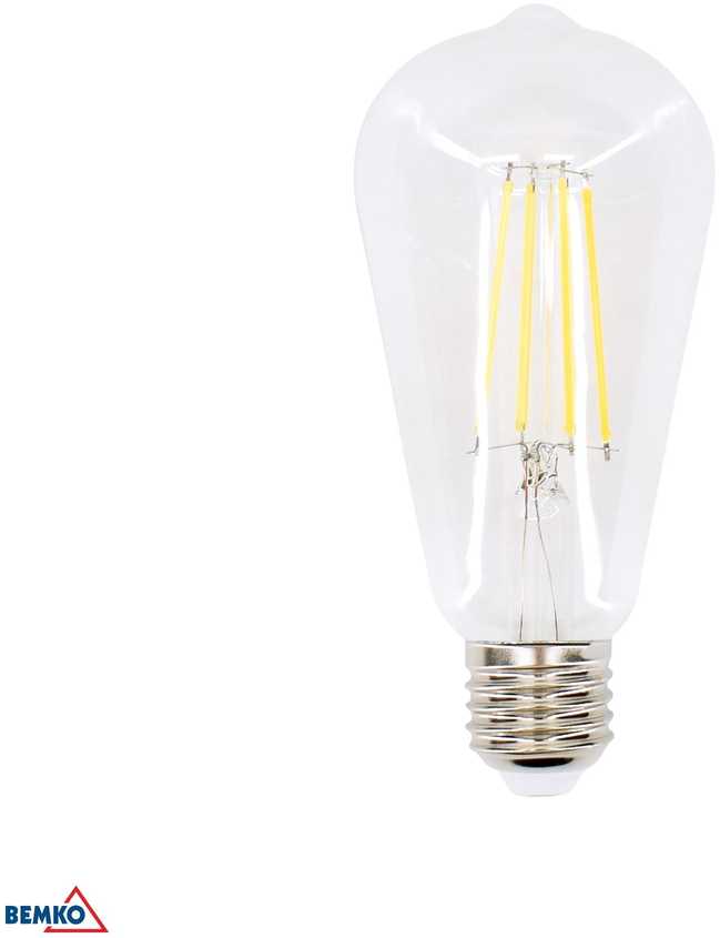 Bemko 7,5W LED lemputė, E14, 3000K, 180°