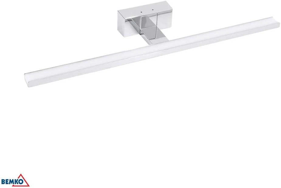 Sieninis šviestuvas Bemko 12W LED veidrodžio šviestuvas KEIRA, juodas, 4000K, IP44
