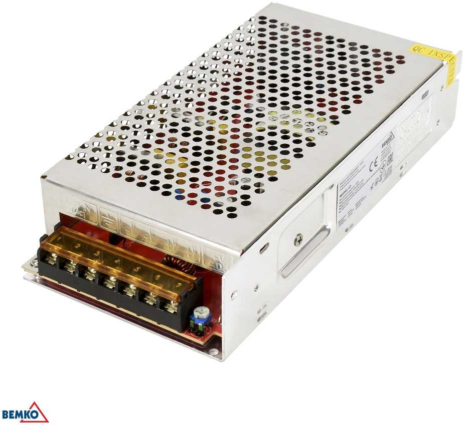 Bemko 120W LED maitinimo šaltinis, 12V