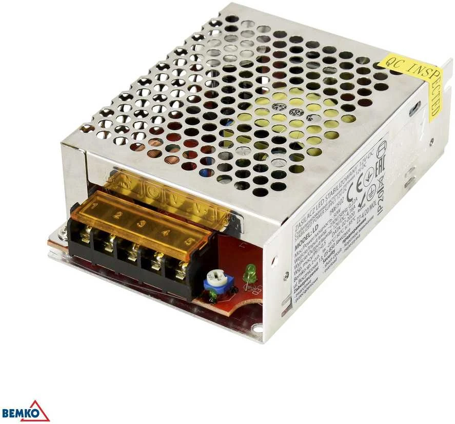 Bemko 40W LED maitinimo šaltinis, 12V, IP20