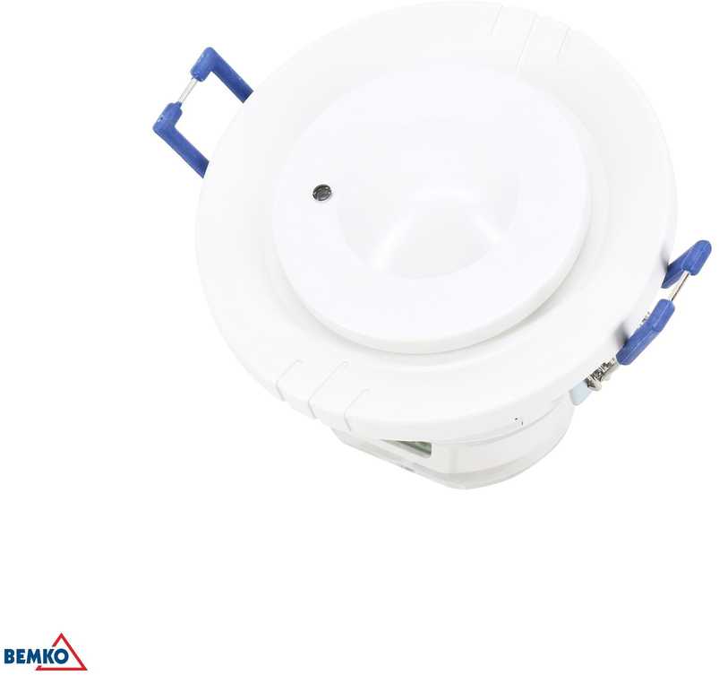 Bemko Įleidžiamas judesio daviklis, baltas, IP20, max 1200W, 360°, max 8m