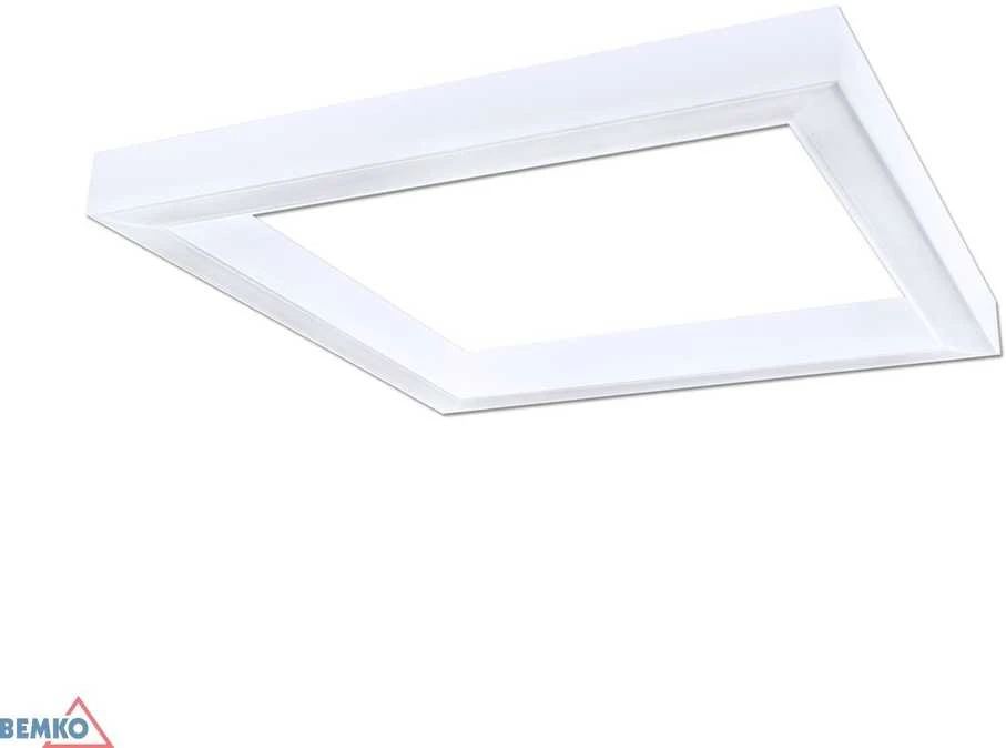 Bemko 40W LED panelė - šviečiantis rėmelis PLAZA, 591x591mm, baltos sp., 4000K