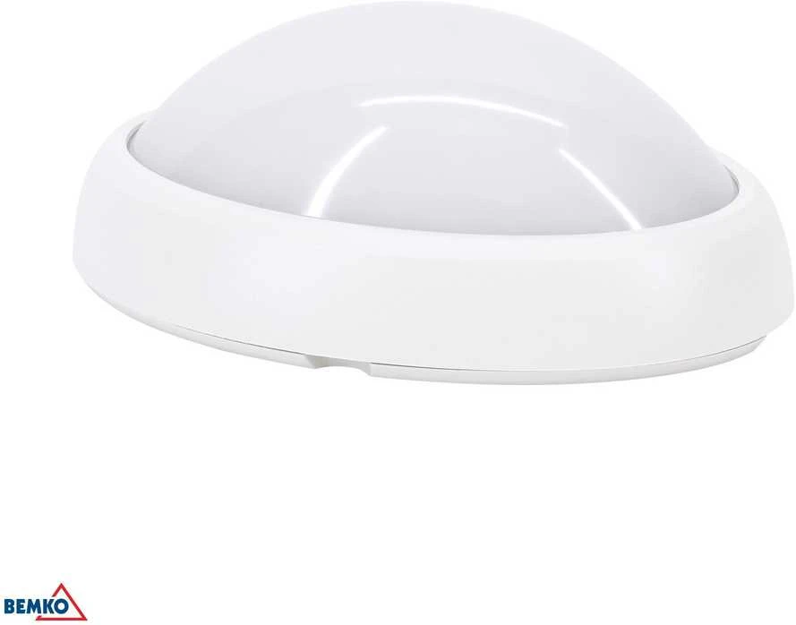 Lubinis šviestuvas Bemko 8W LED plafonas KANLO, juodas, 4000K, IP54, 120°