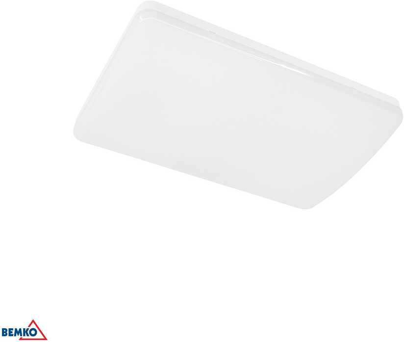 Bemko 12W LED plafonas PAULA, baltas, 4000K, IP44