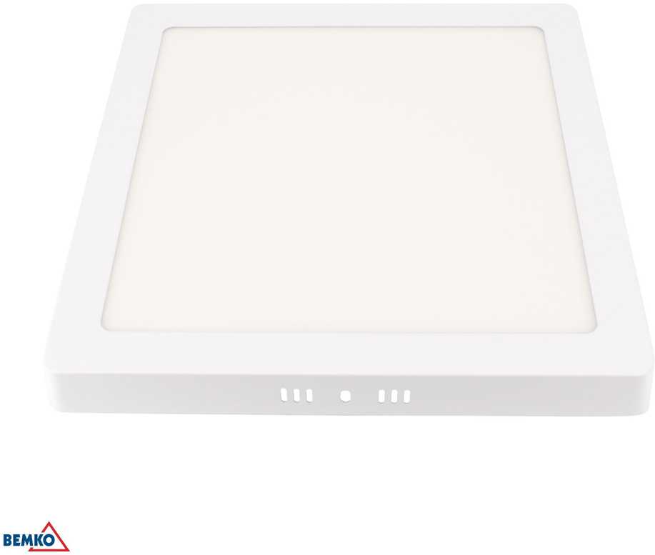 Bemko 12W LED paviršinė panelė TALAR SLS, balta, 4000K