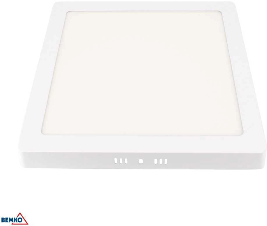 Lubinis šviestuvas Bemko 18W LED paviršinė panelė TALAR SLS, balta, 4000K