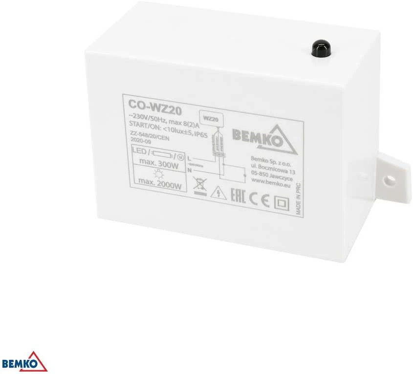 Bemko Prieblandos jungiklis 2000 W