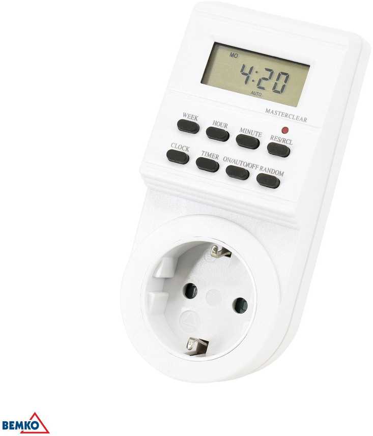 Bemko Mechaninis laikmatis 7D SCHUKO
