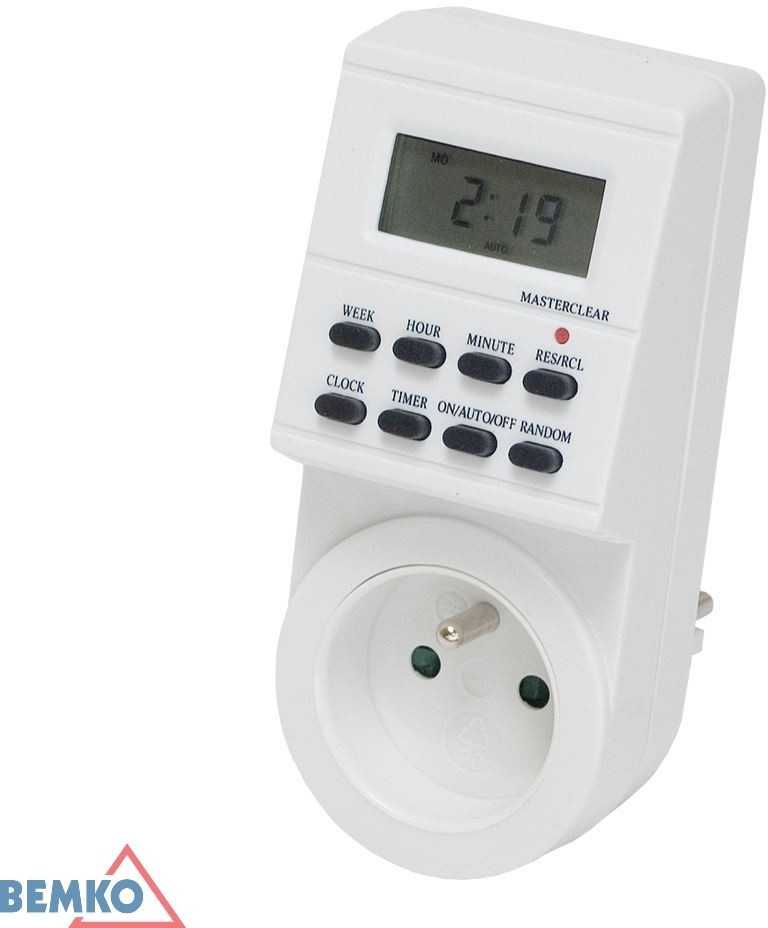 Bemko Mechaninis laikmatis 7D SCHUKO