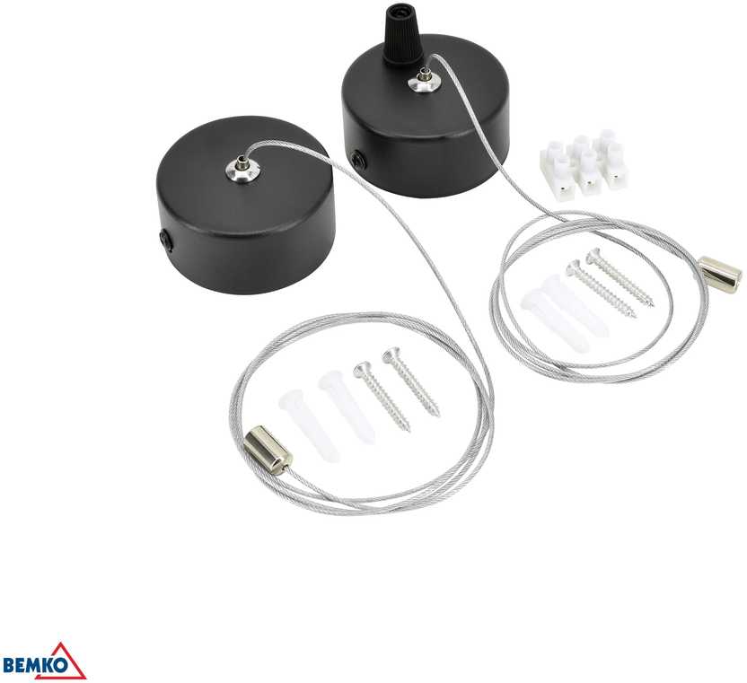 Bemko Dvivietis lizdo adapteris, max 3500W, su jungikliu