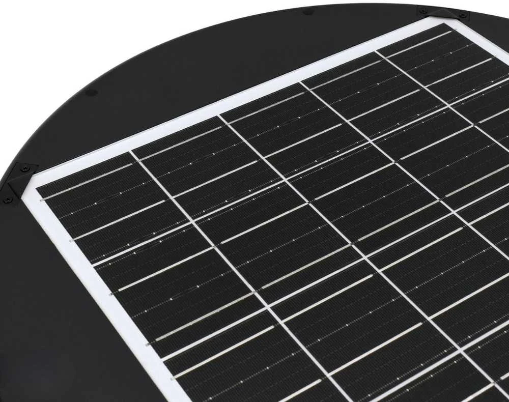 Bemko Carruzzo SOLARNA OPRAWA PARKOWA LED SOLUM 20W 2200LM 3000-4000K IP65 Juoda