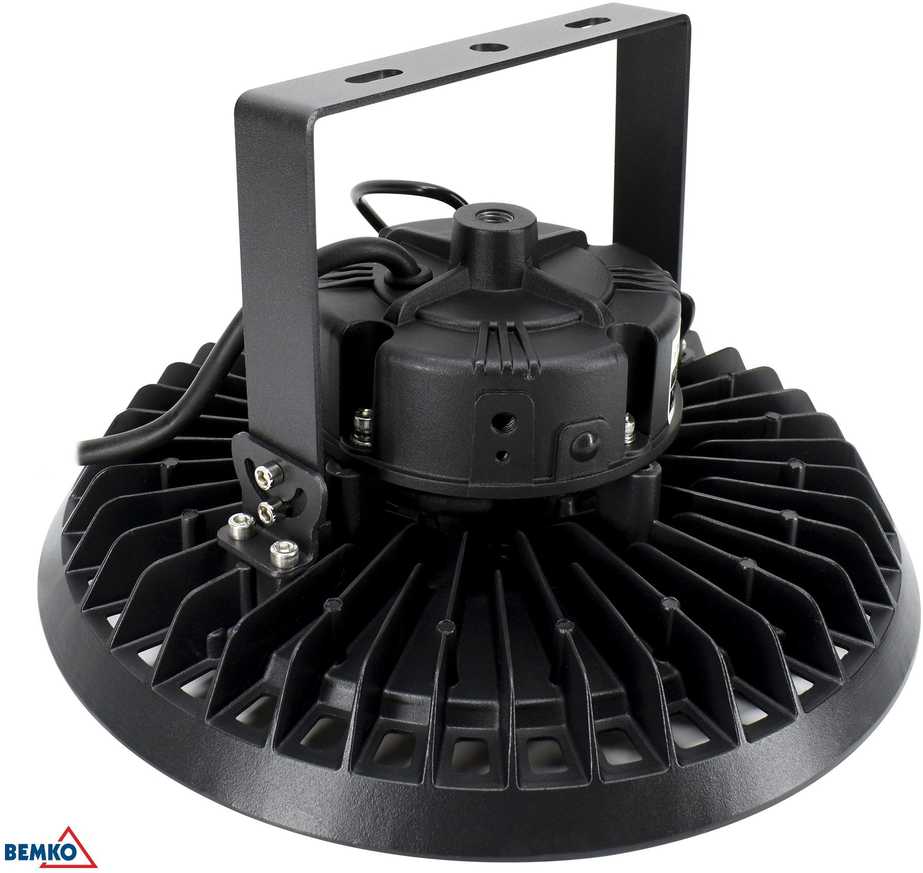 Bemko Gatvės šviestuvo (50W) montavimo adapteris, juodas