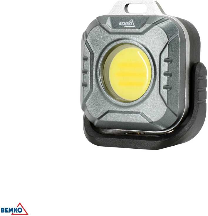 Bemko Daugiafunkcis įkraunamas LED žibintuvėlis, 1200mAh, IP44