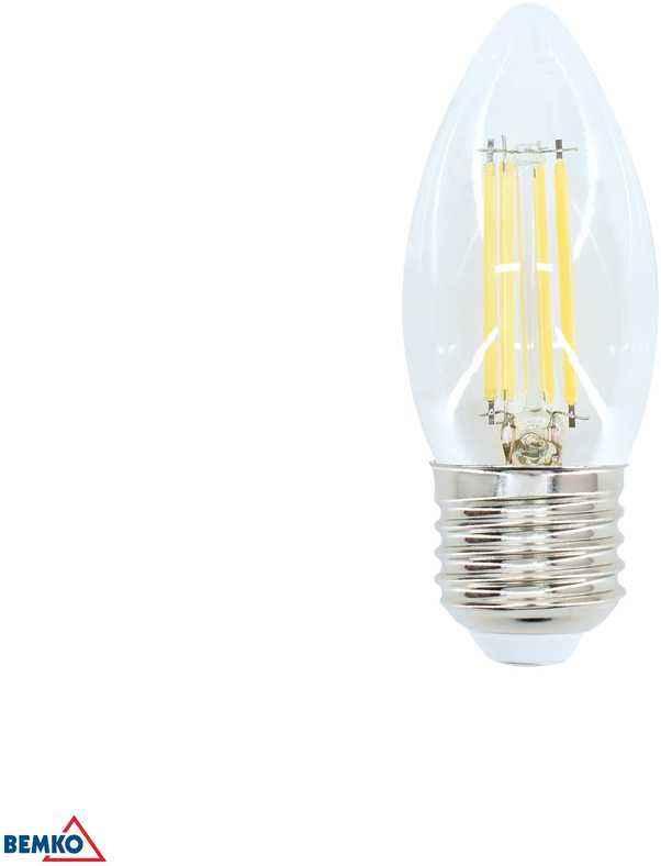Bemko 6W LED lemputė, E27, 4000K, 320°