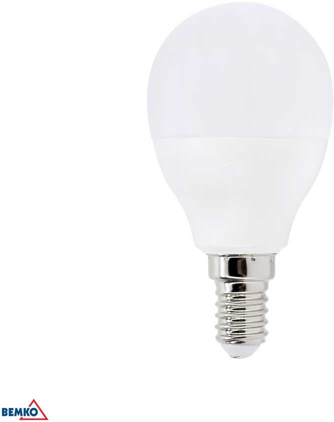 Bemko 7,5W LED lemputė, E14, 6500K, 200°