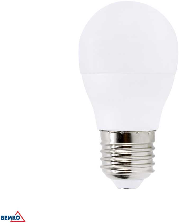 Bemko 7,5W LED lemputė, E27, 6500K, 200°