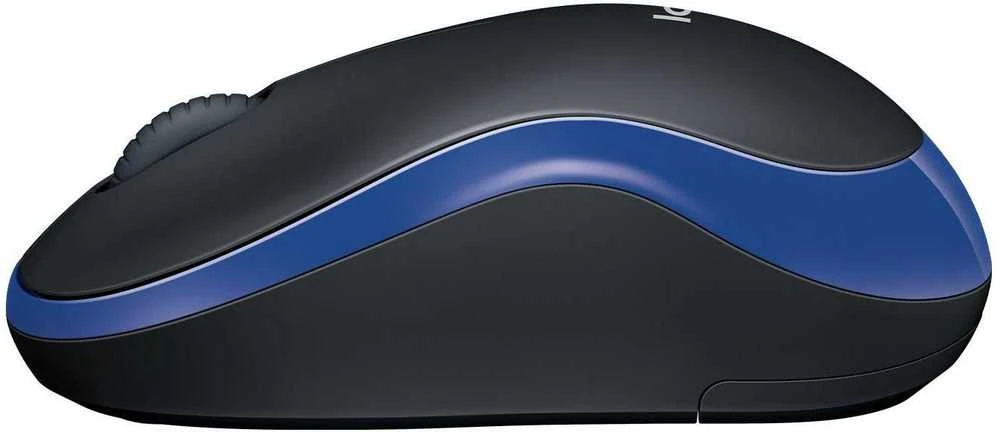 Bevielė pelė Logitech M185, Mėlyna