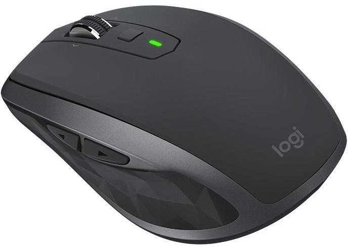Logitech MX Anywhere 2S Belaidė pelė, RF belaidė + Bluetooth, 4000 DPI, Graphite