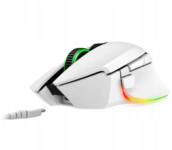Razer | Basilisk V3 Pro | Wireless | Pelė žaidimams | Bluetooth | Baltas | Yes