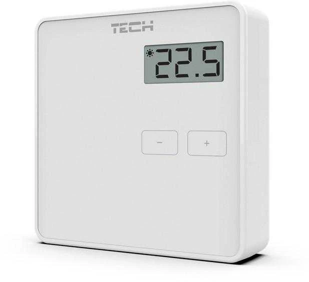 Programuojamas radiobanginis patalpos termostatas Tech EU-294-V2 baltas