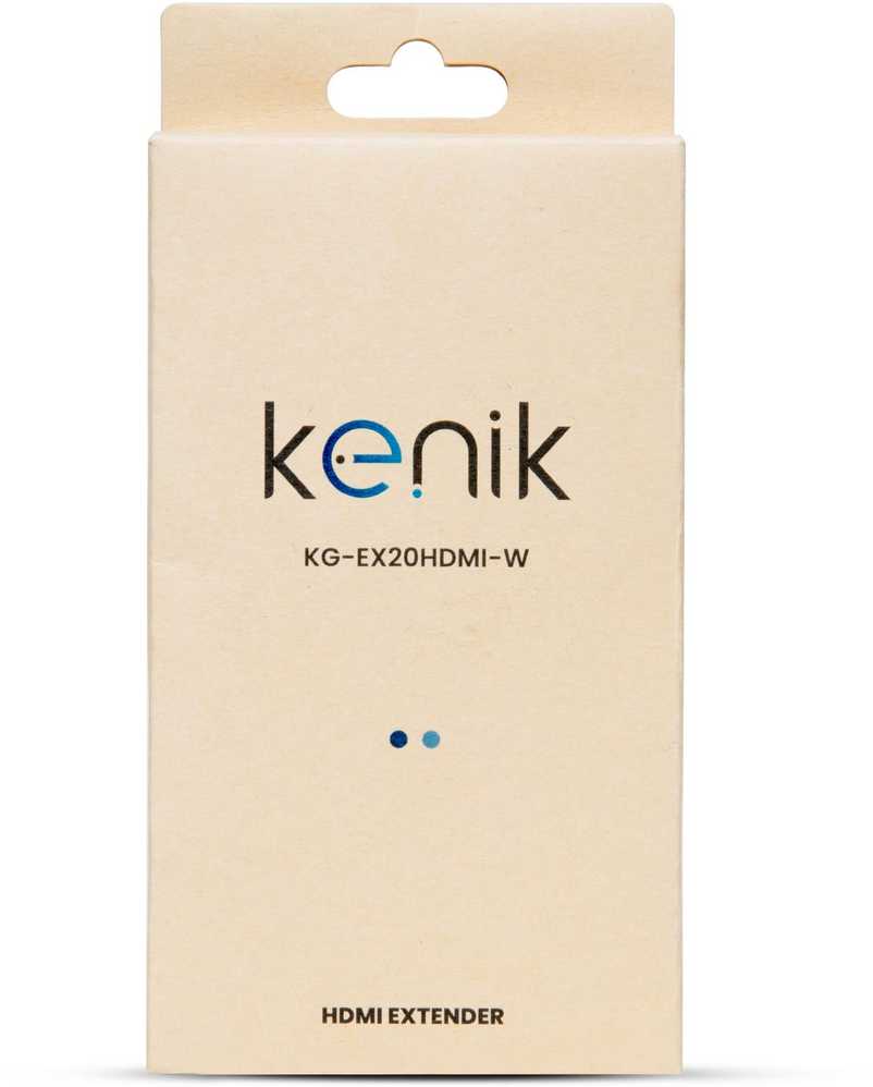 Belaidis HDMI ilgintuvas Kenik KG-EX20HDMI-W