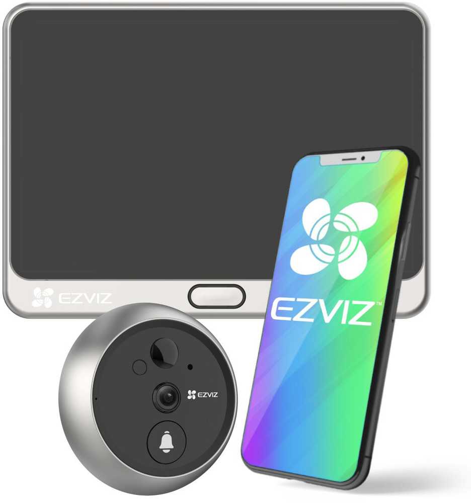 EZVIZ | CS-DP2 belaidis akutės durų skambutis | Bevielis internetas