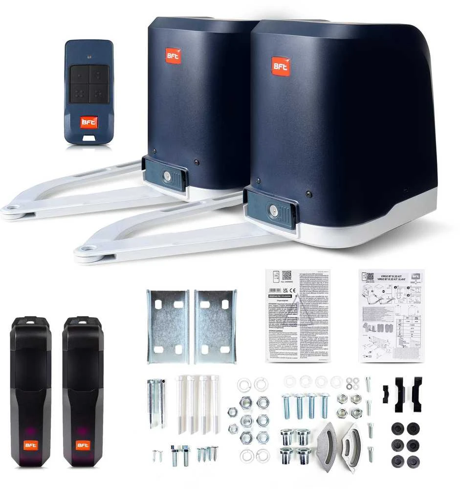 BFT VIRGO SMART BT B20 KIT rinkinys dvivėriams vartams