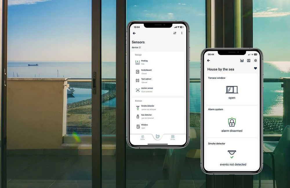BleBox inputSensorQ valdymo sąsaja programėlėje