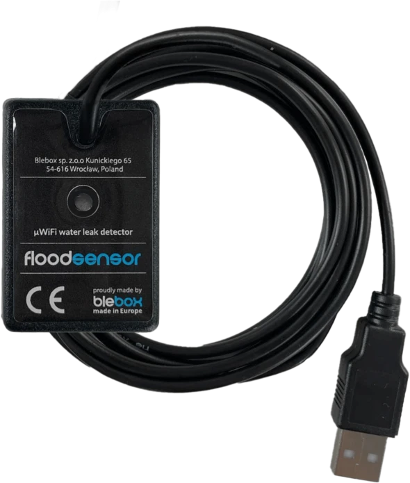BleBox floodSensor – potvynio/vandens nuotėkio jutiklis WiFi