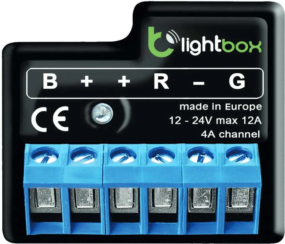 BleBox LightBox v4 - LED RGBW Bluetooth tvarkyklė - Android / iOS programa