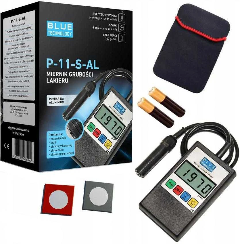 Blue Technology Dažų storio matuoklis P-11-S-AL