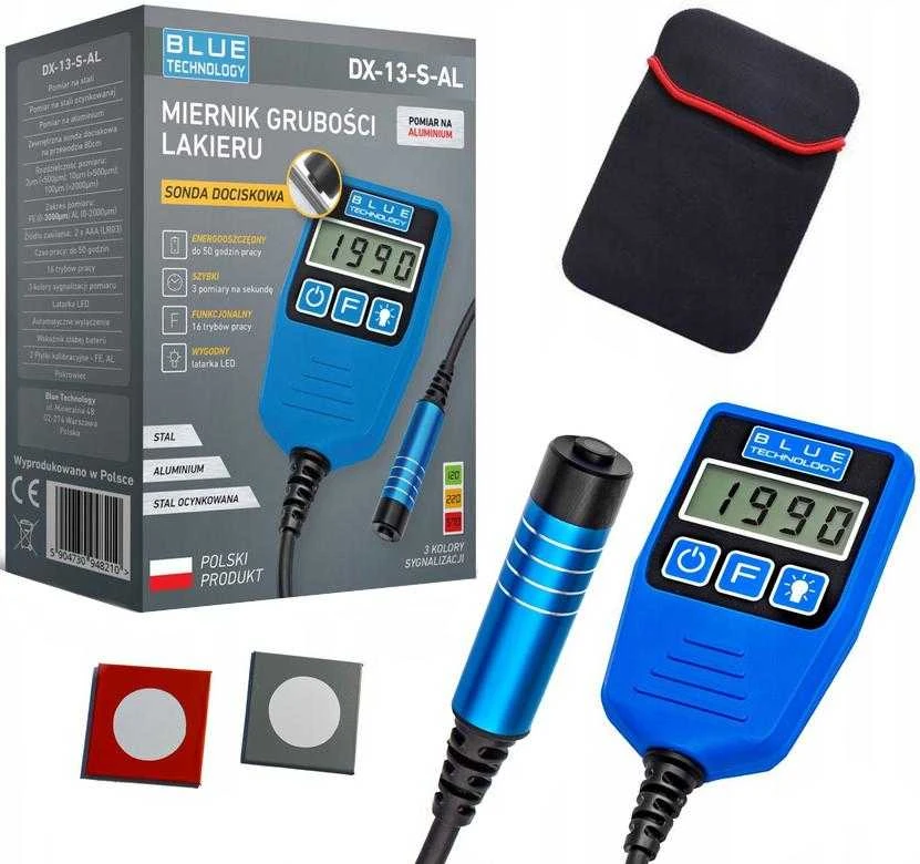 Blue Technology Mėlyna Technology Dažų storio matuoklis DX-13-S-AL