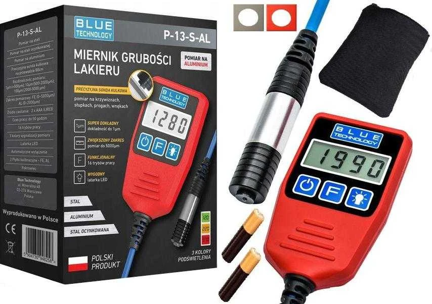 Blue Technology Dažų storio matuoklis P-13-S-AL