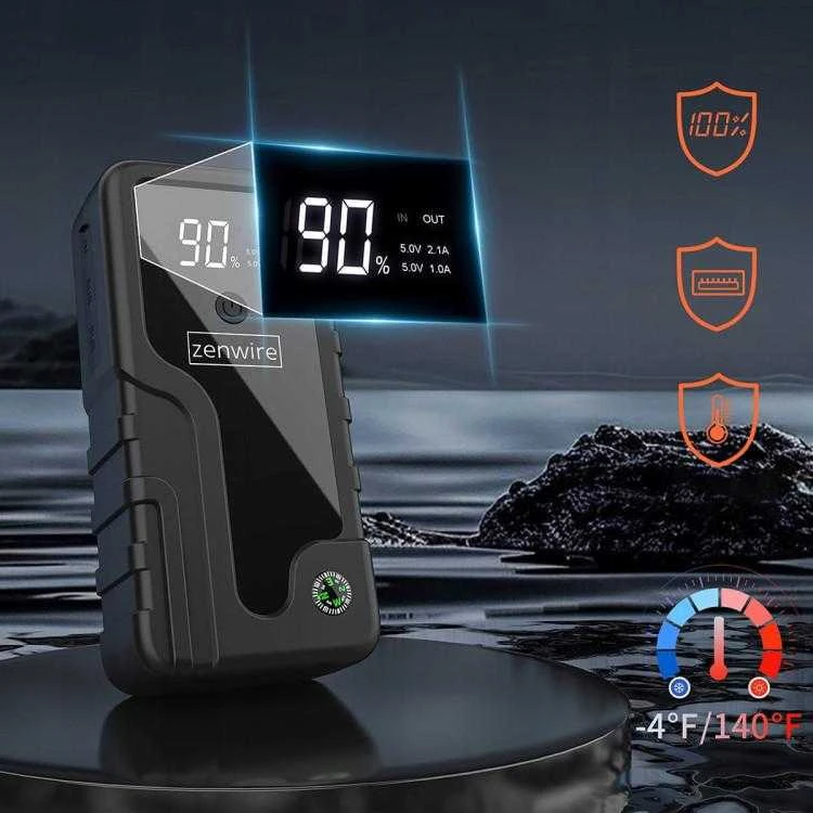 ZEW Booster Jump Starter 6400 mAh Car Powerbank Zenwire CY16