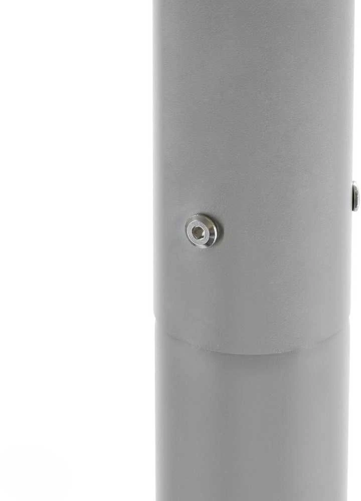 Bemko sulankstomas apšvietimo stulpas, stiebo skersmuo: 60 mm, 3 m pagrindas 160x160 mm, rutulys