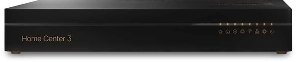 Fibaro | Pagrindinis centras 3 | Z-Wave, Nice, ZigBee, Wi-Fi | Juodas