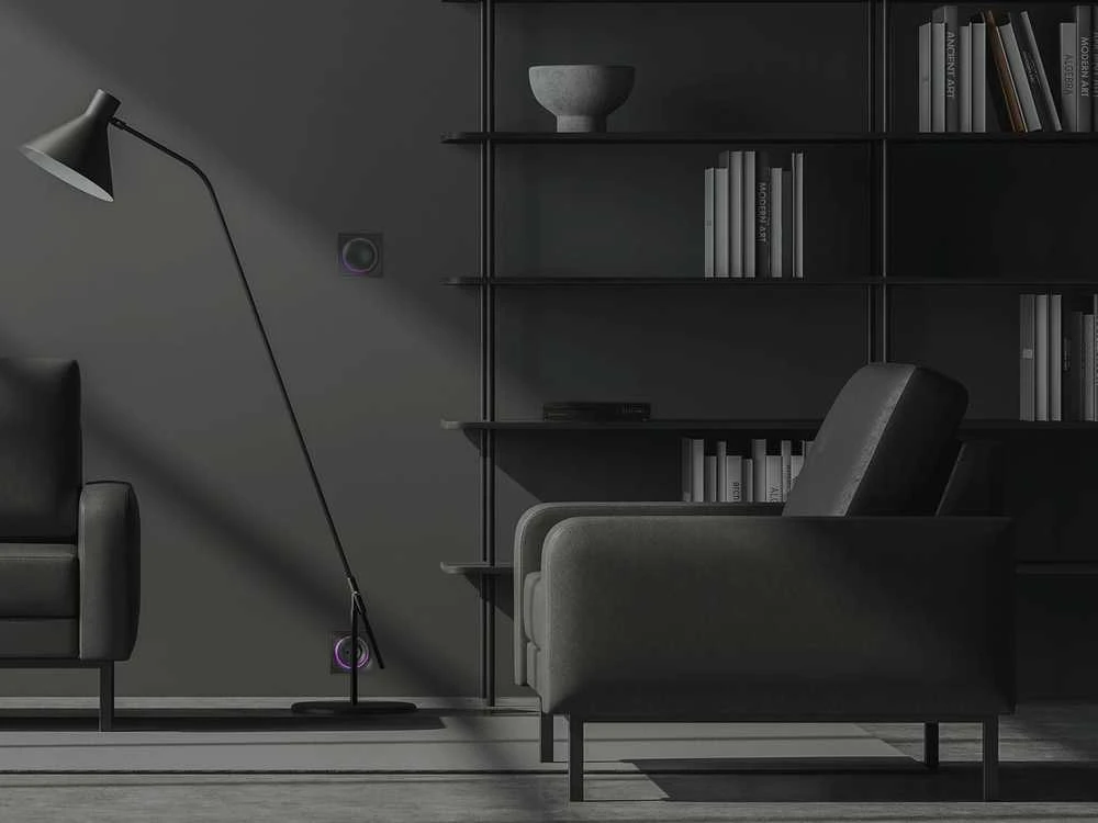 Fibaro | Pagrindinis centras 3 | Z-Wave, Nice, ZigBee, Wi-Fi | Juodas