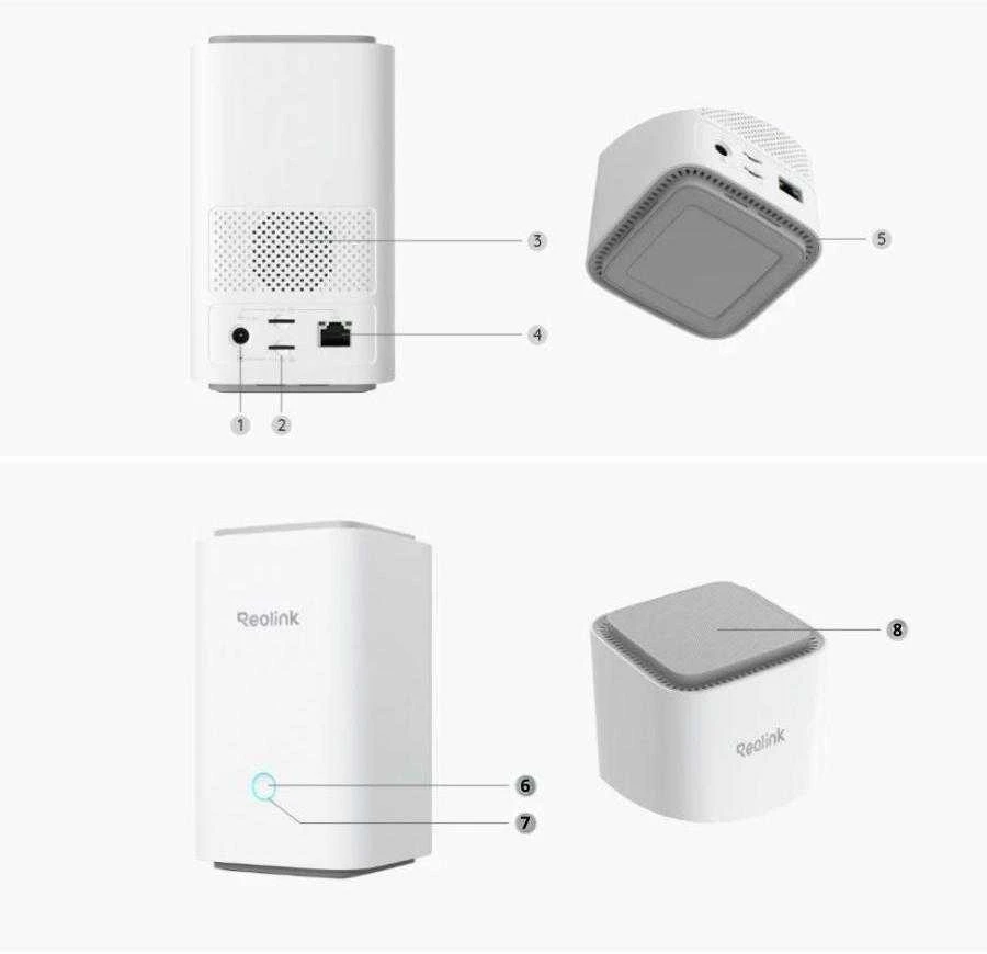 Stebėjimo sistema Reolink Home Hub 1