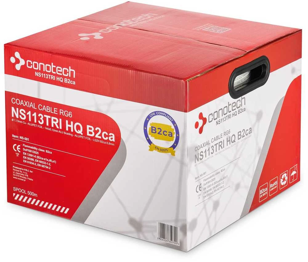BENDRAAŠIS KABELIS NS113-TRISHIELD-B2CA/500 CONOTECH