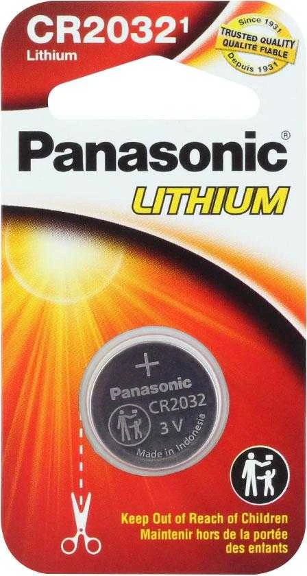 Panasonic elementas CR2032, 1 vnt.