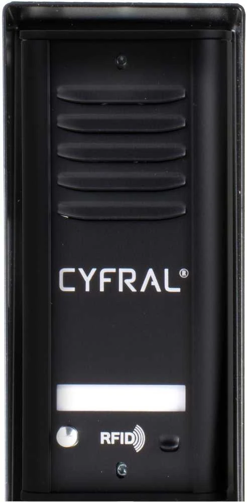 CYFRAL COSMO 1 NUOMININKO DOMOFONAS JUODA KASETĖ / JUODA UNITELEFONAS