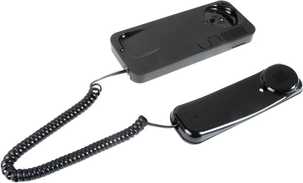 CYFRAL COSMO domofonas 2 nuomininkams juoda kasetė juodi domofono telefonai