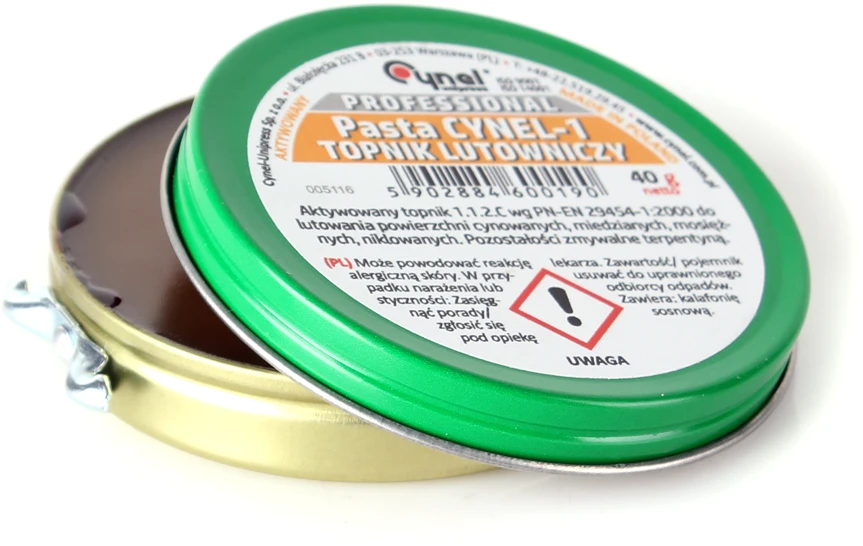 Litavimo pasta 40g CYNEL