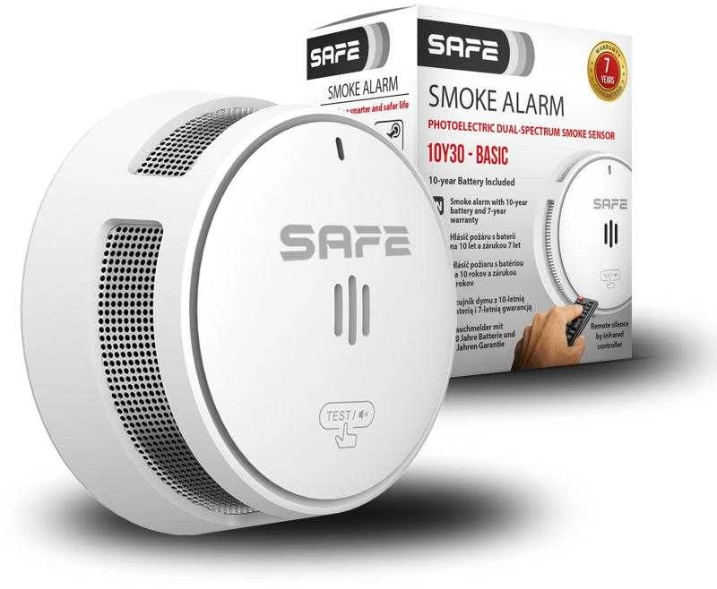 SAFEHOME SAFE 10Y30-BASIC Gaisro detektorius