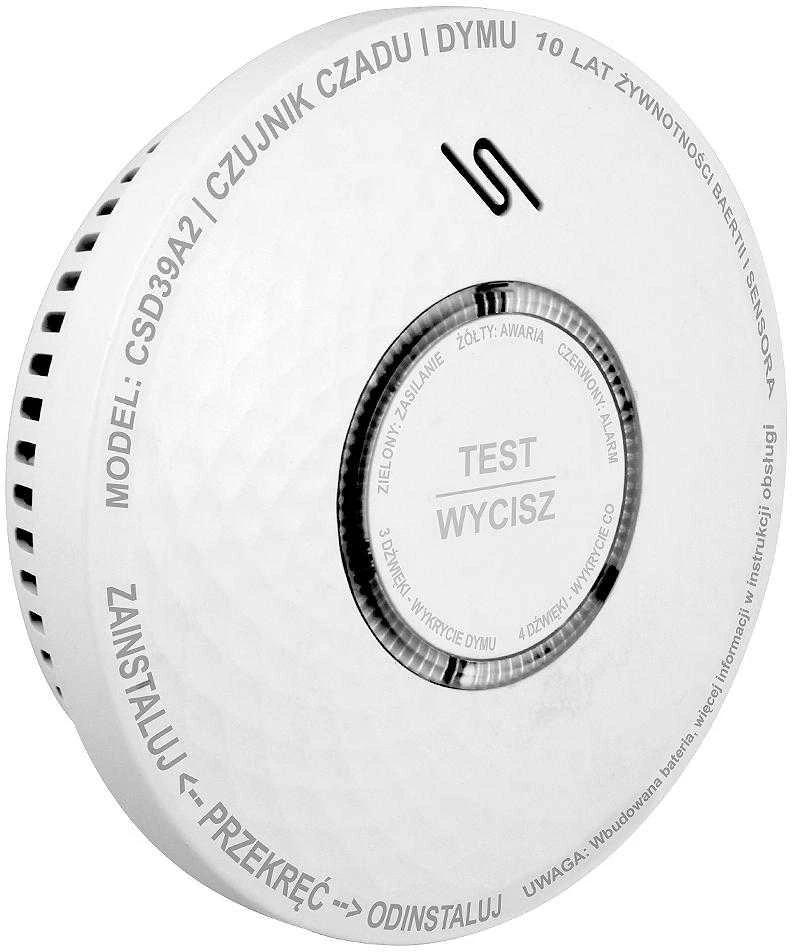 DŪMŲ IR ANGLIES MONOKSIDO (CO) DETEKTORIUS CSD-39A2 EURA
