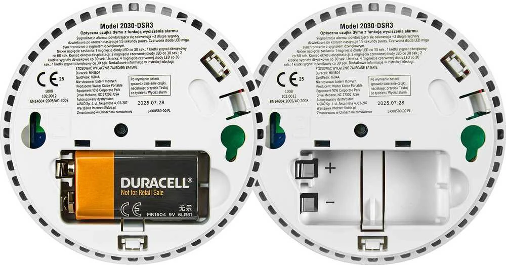 Smoke detector 2030-DSR3 KIDDE