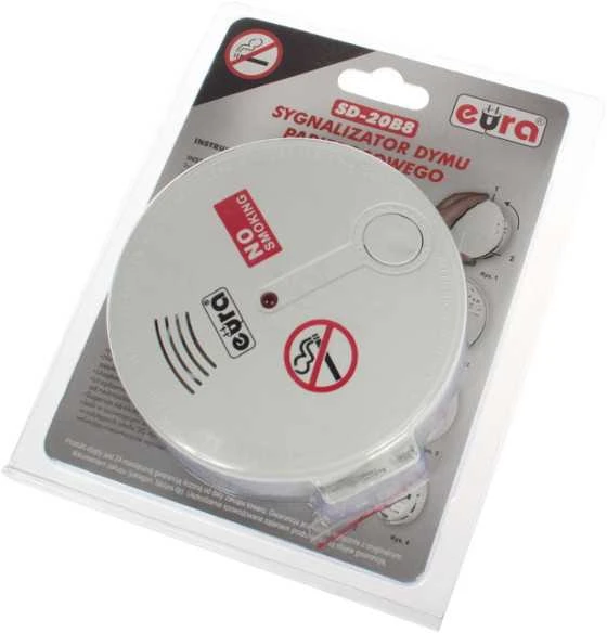 Cigarečių dūmų detektorius Eura SD-20B8