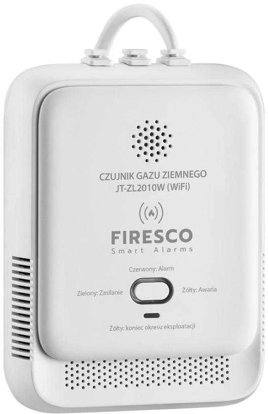 „Firesco JT-ZL2010W Wi-Fi Tuya Smart Life“ gamtinių dujų (metano) jutiklis